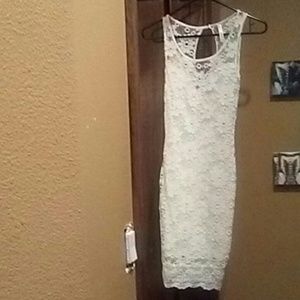 White Chic lace dress
